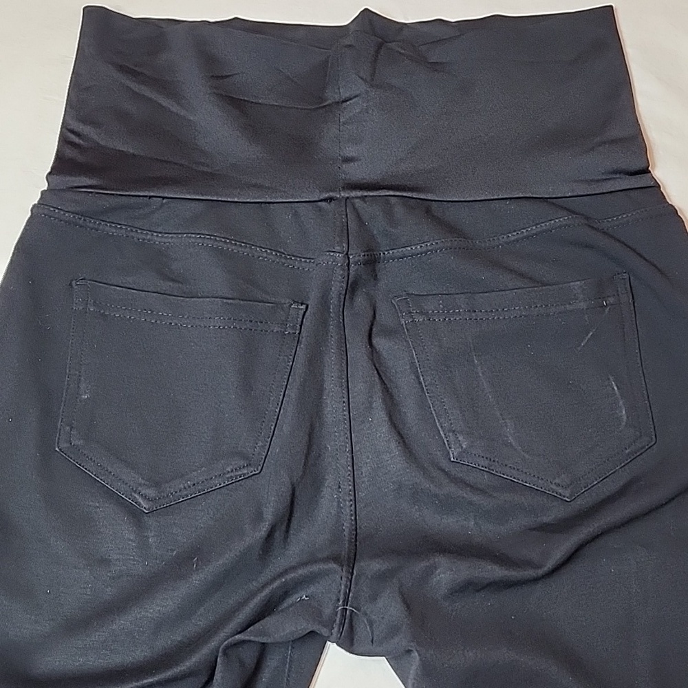 Liverpool Los Angeles Size 4 Black Maternity Leggings Jeggings: - Picture 6 of 14